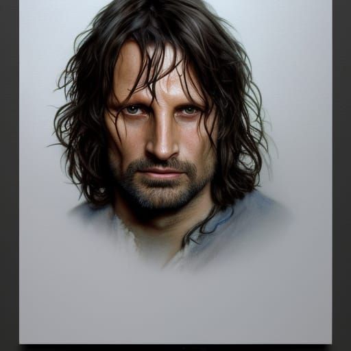 Aragorn   by @Kat