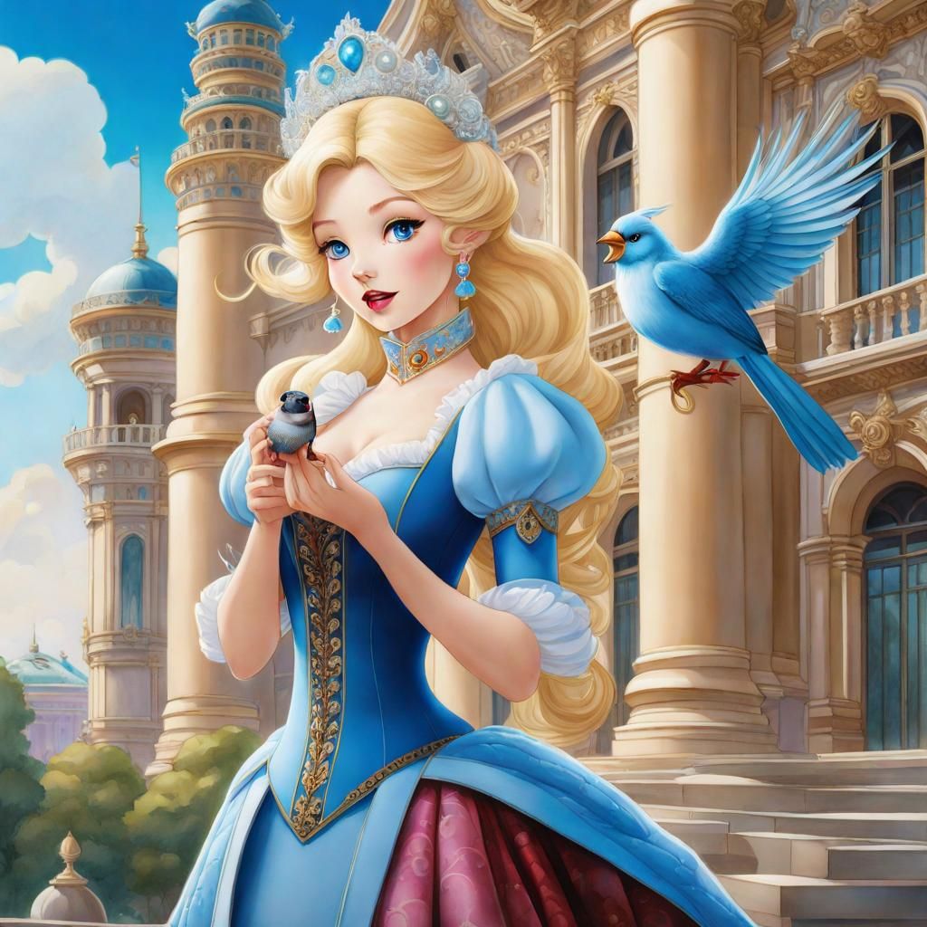15 Disney Princesses Drawn as Anime Characters