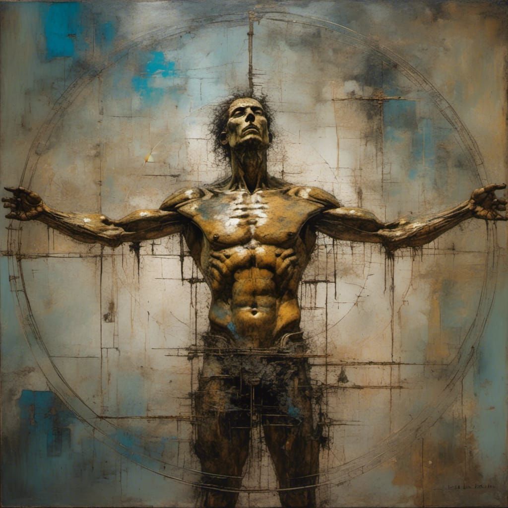 Cyberpunk Punk Girl in Tokyo Slums