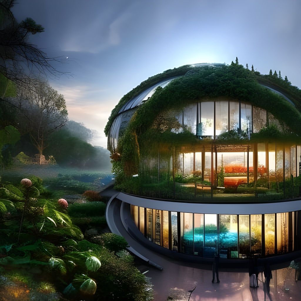 Solarpunk City #modifiermonday - AI Generated Artwork - NightCafe Creator