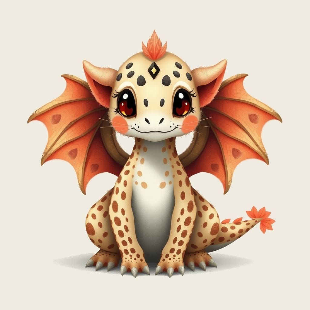 Lepard spotted  dragon