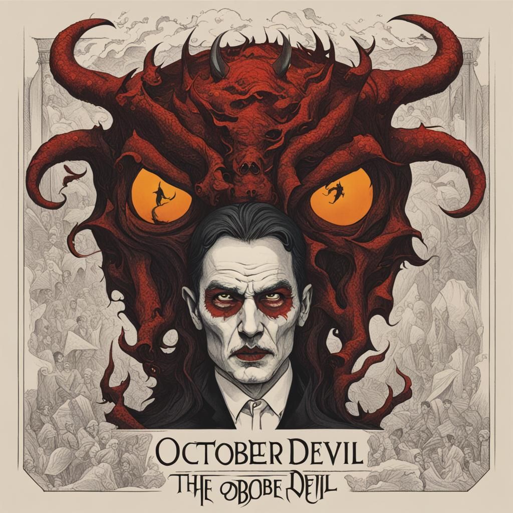 The October Devil - AI Generated Artwork - NightCafe Creator