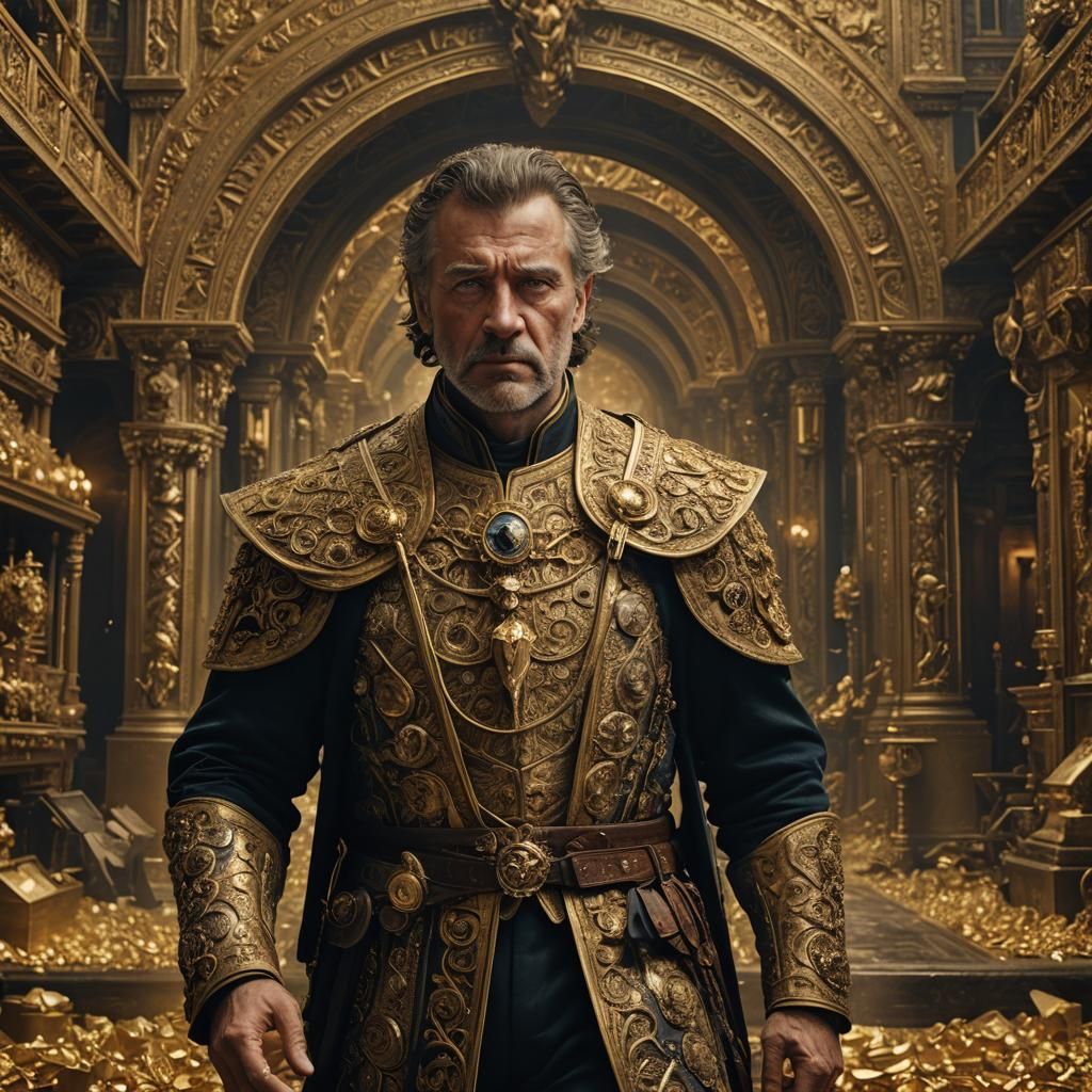 Er hat einen Gold-Schatz entdeckt