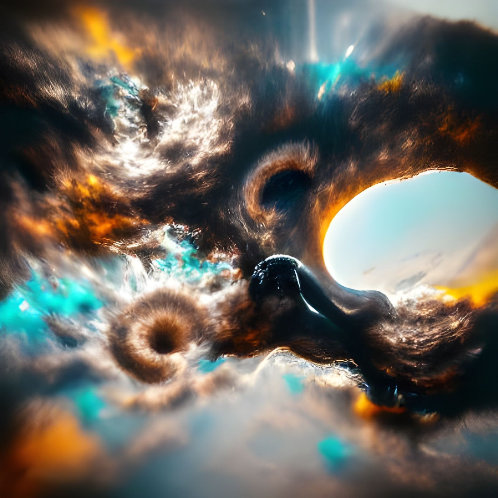 The Endless Swirling Vortex of Time 6 - AI Generated Artwork ...