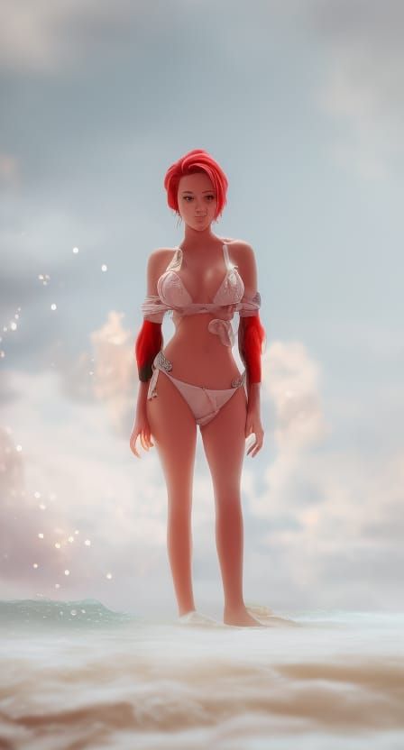 Bikini AI Generated Artwork NightCafe Creator