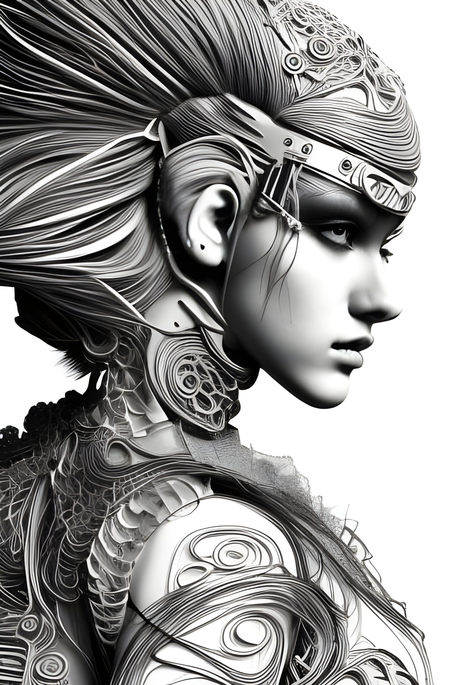 the beauty of black and white portraits  by @Sierra Townsend