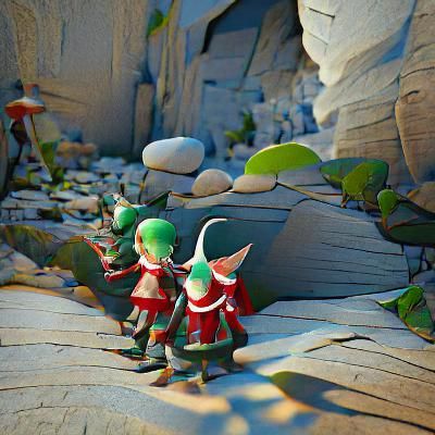 Elves on an adventure