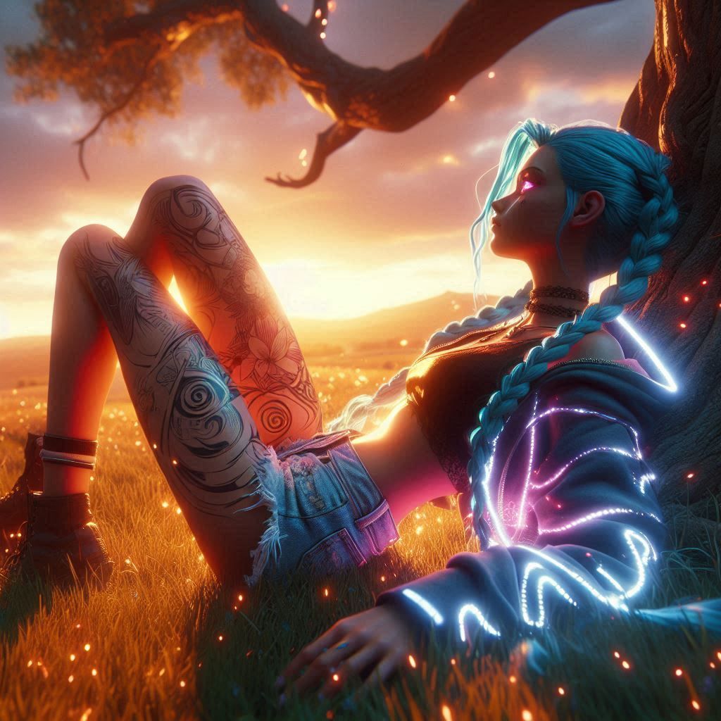 Intense moment with Jinx ♥ x)