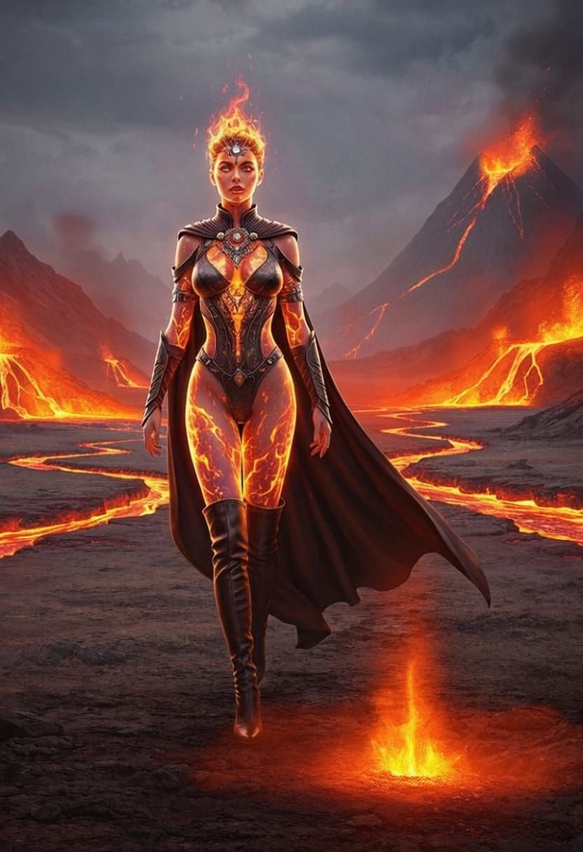 Witch of the Fiery Lands