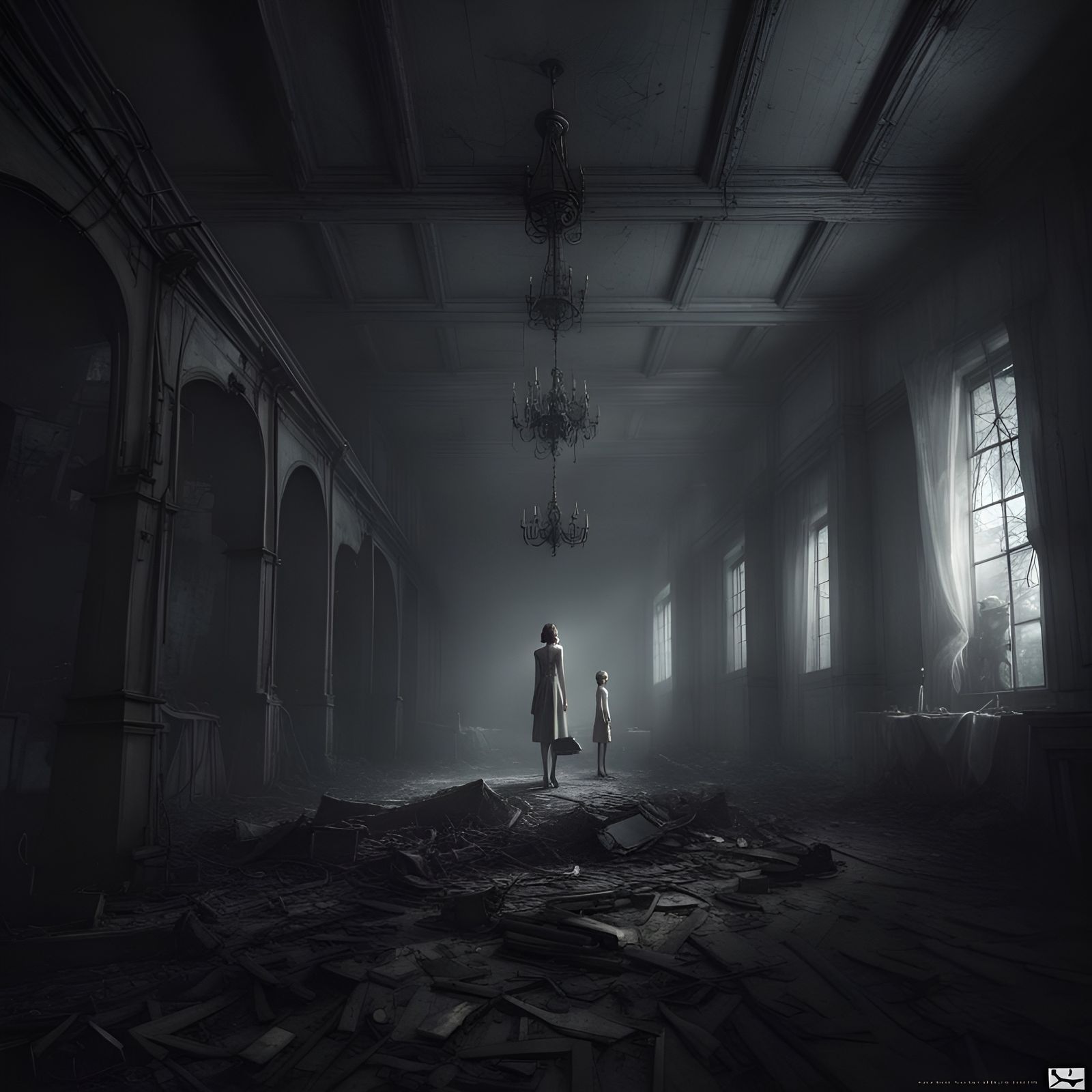 Post-fire apparitions   by @St_Moses