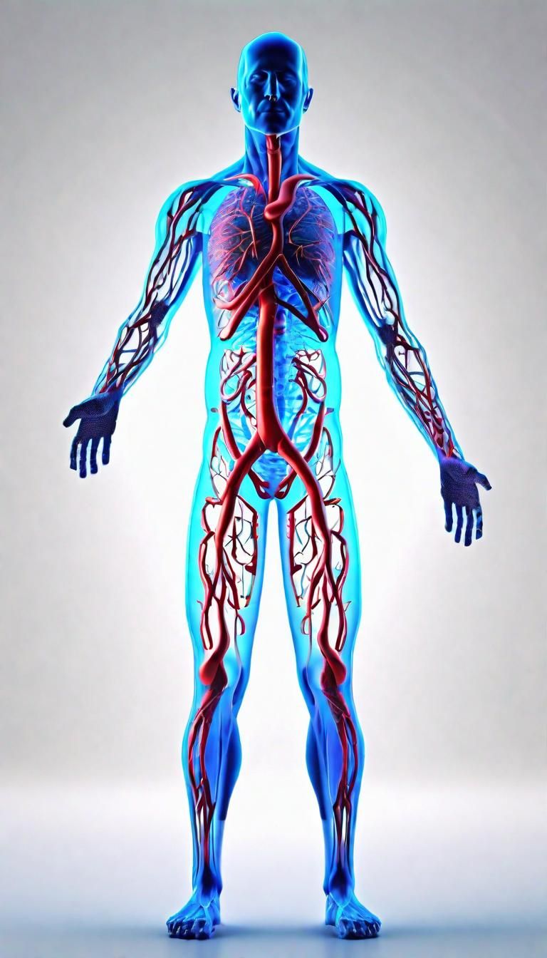 🩻 Anatomical Wonders: Inside The Human Vein Network 🩸 - Ai Generated 