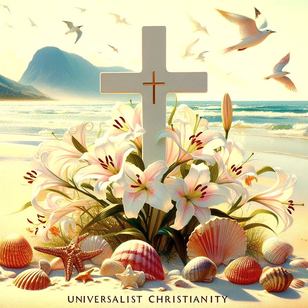 Easter Lilies Symbolizing Universalist Christianity