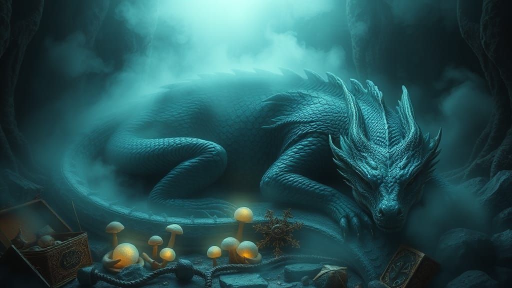 DO NOT DISTURB the Sleeping Dragon!  by @3E