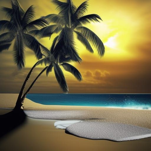 Black beach