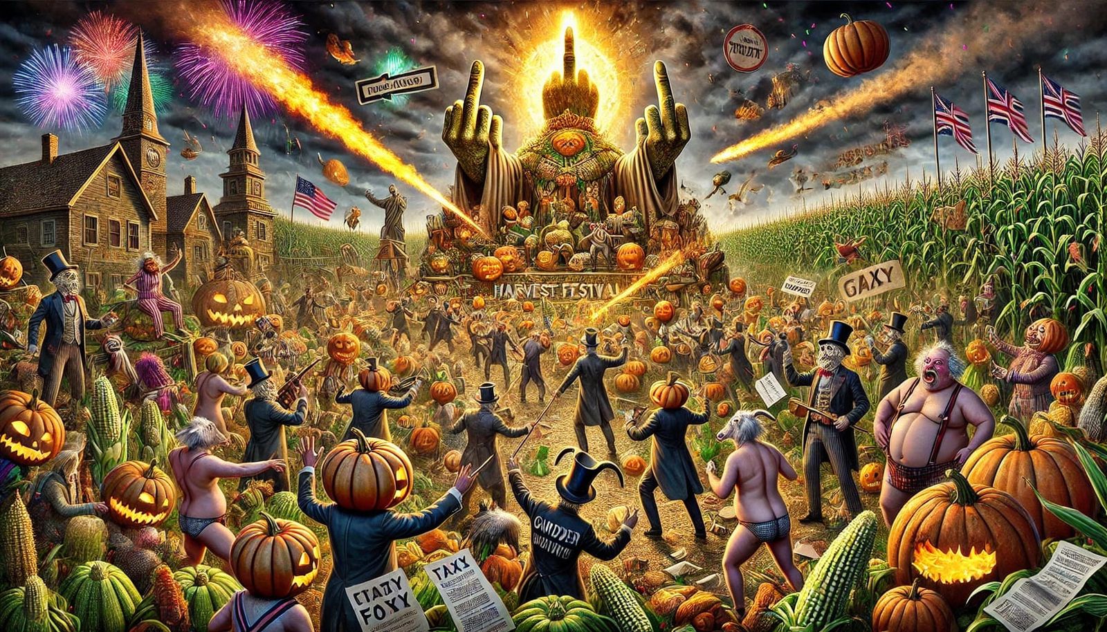Nightmare Harvest Festival: A Celebration of Mandatory Tax o...