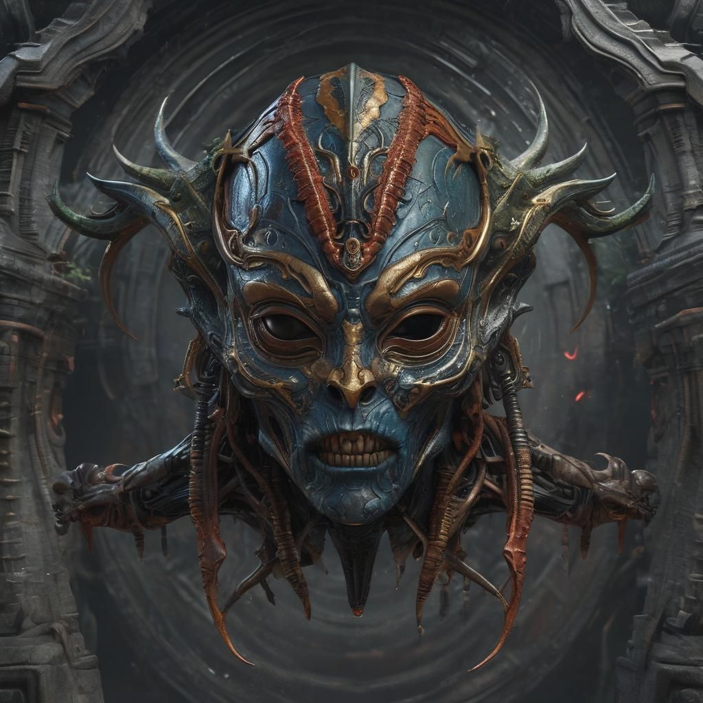Alien Avant-Garde Mask