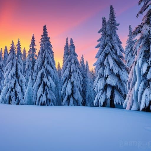 Snowy landscape