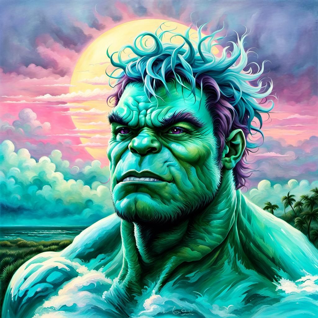 Hulk - AI Generated Artwork - NightCafe Creator