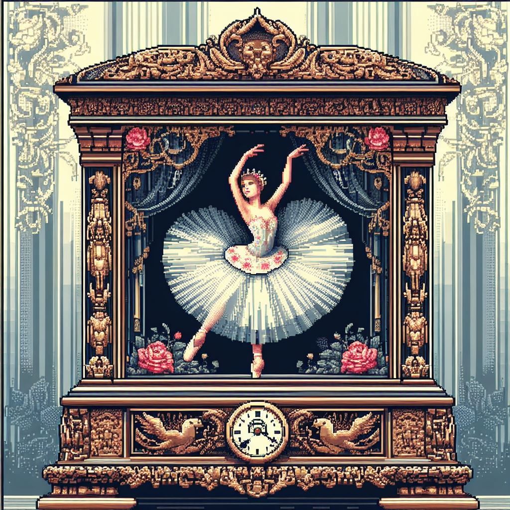pixel ballerina Fizzy