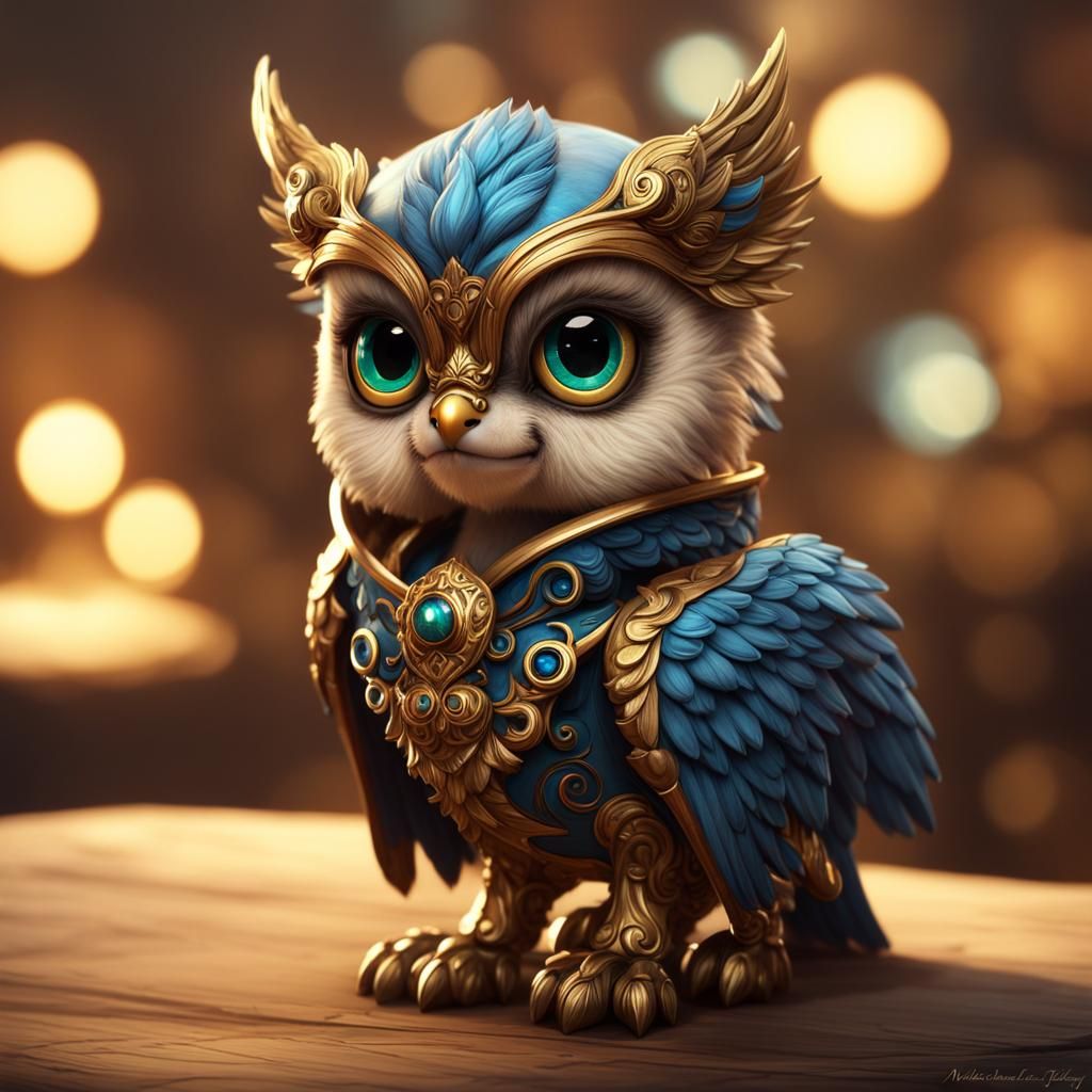 Cute griffin pet  by @shadow303