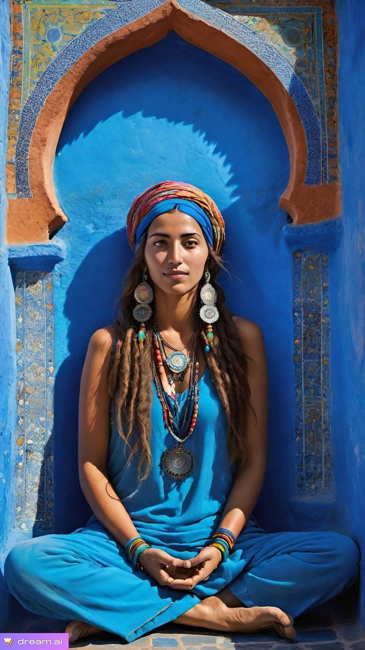 Moroccan Beauty, from the Blue City