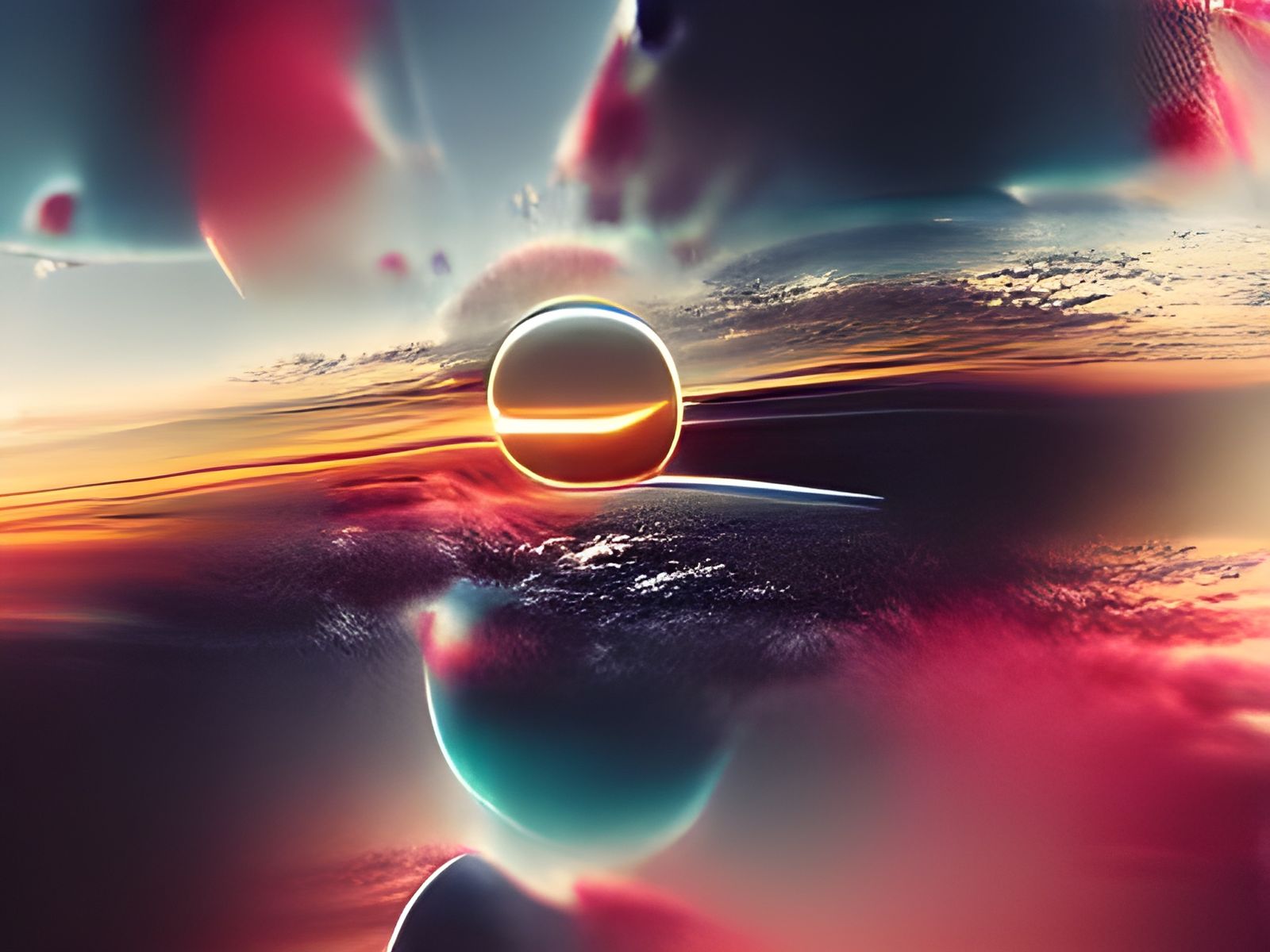 Orbital sunrise beautiful Behance HD
