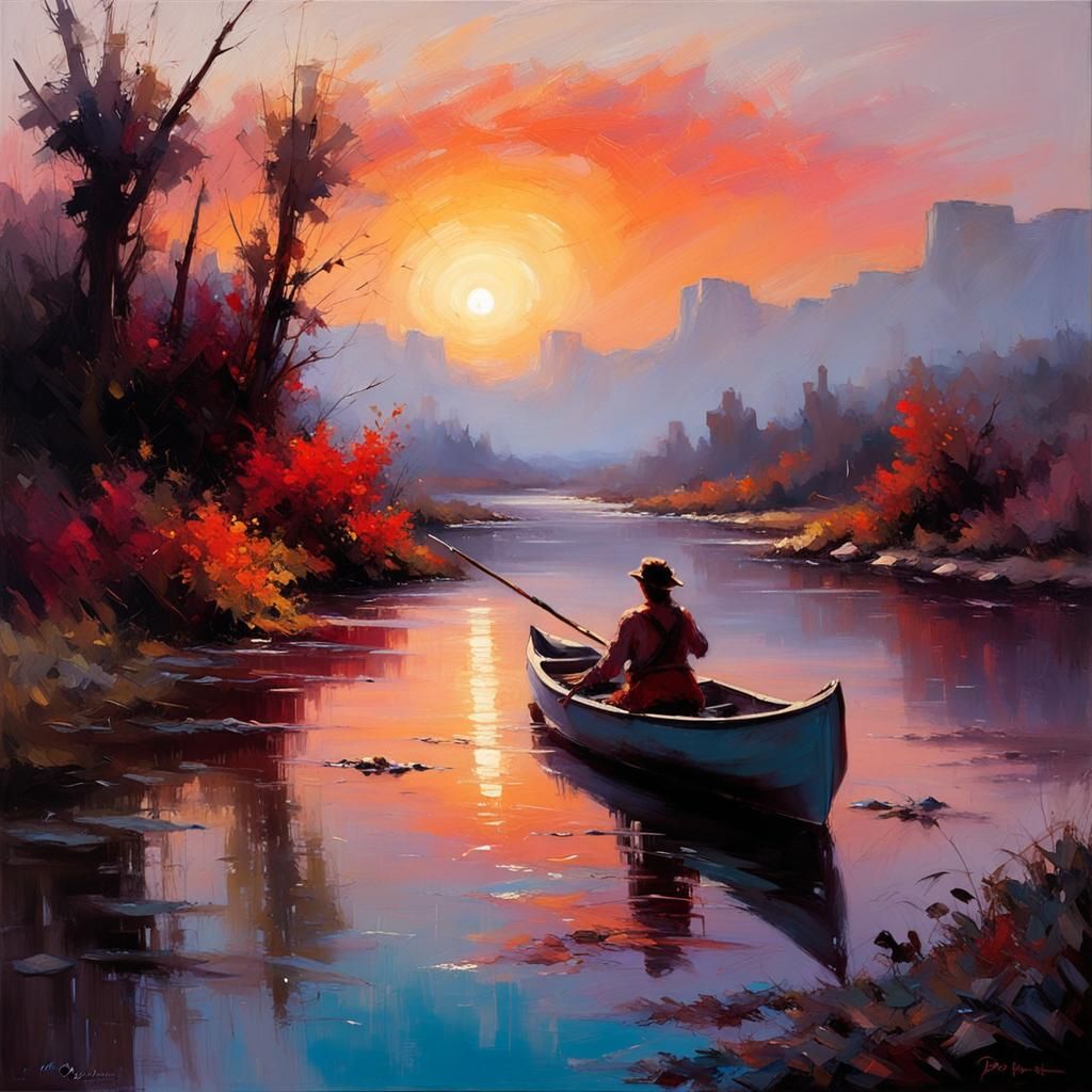 Dawn landscape
