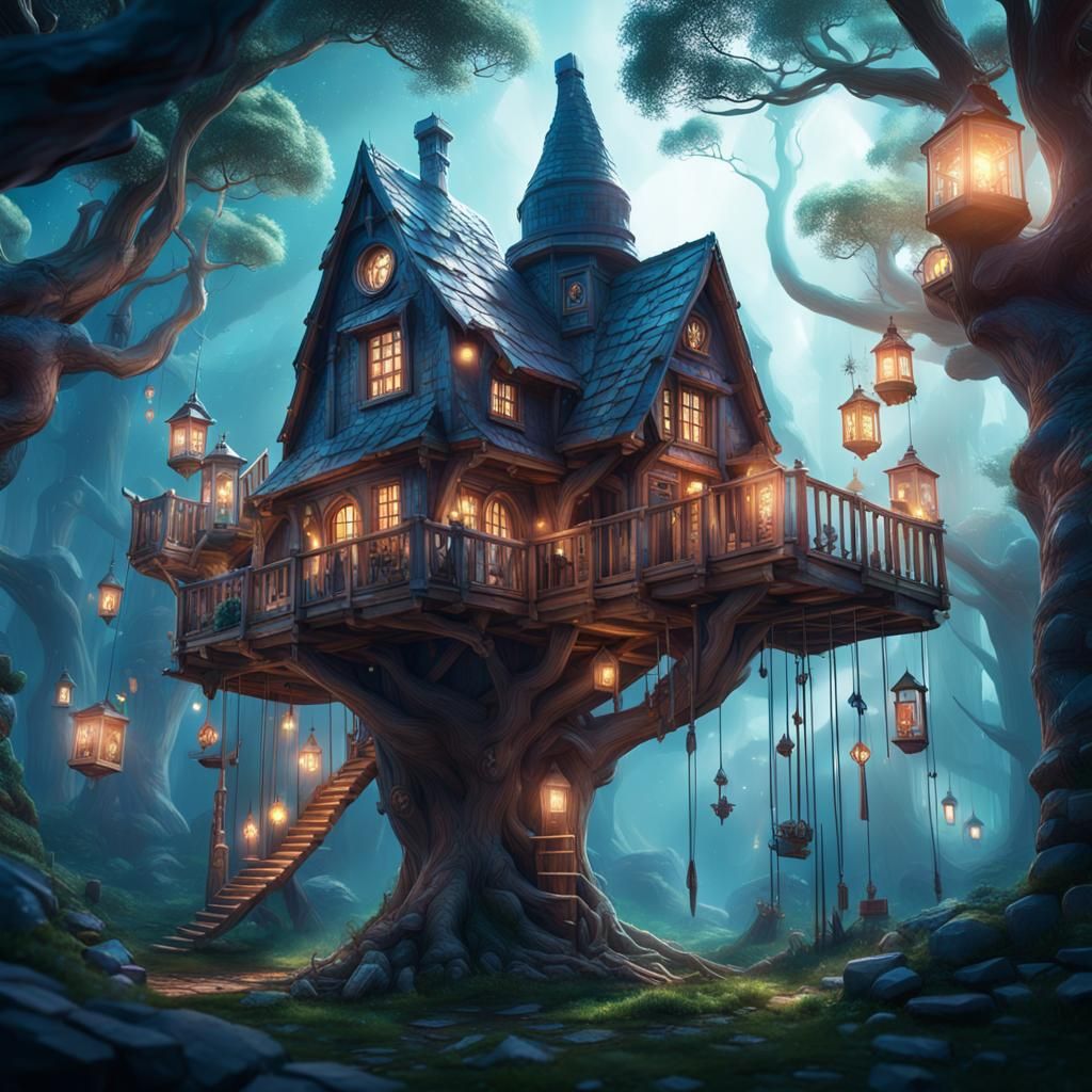 Harry Potter themed Treehouse