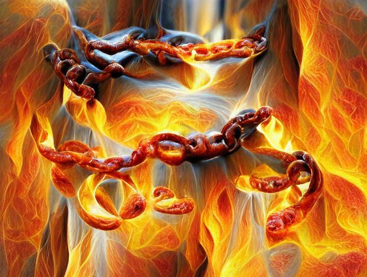 The Divinity of Fiery Chains