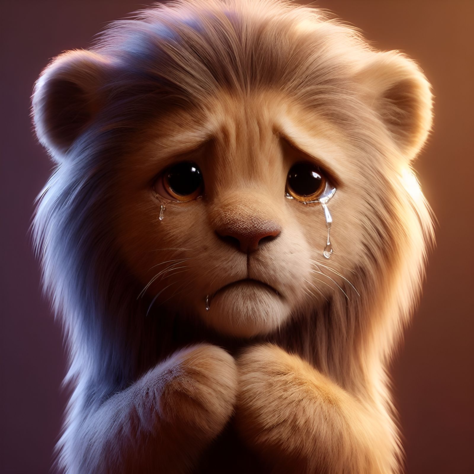 Cryin' Lion