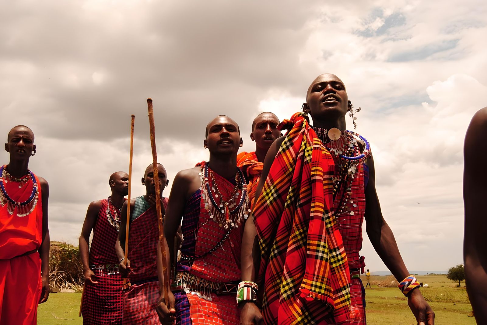 Masai men