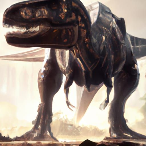 Albertosaurus, symmetrical