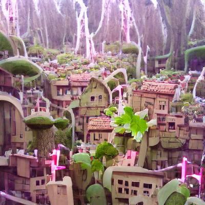Little fairy town