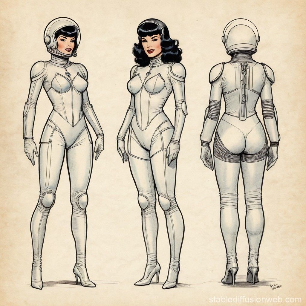 Retro Sci-Fi Illustrations