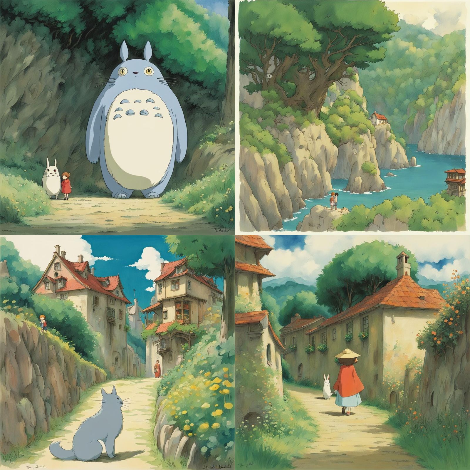 By Studio Ghibli - AI Generated Artwork - NightCafe Creator