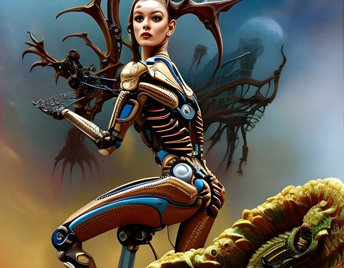 The Personification Of Skippy Peanut Butter Biomechanical I AI the-personification-of-skippy-peanut-butter-biomechanical-i-ai