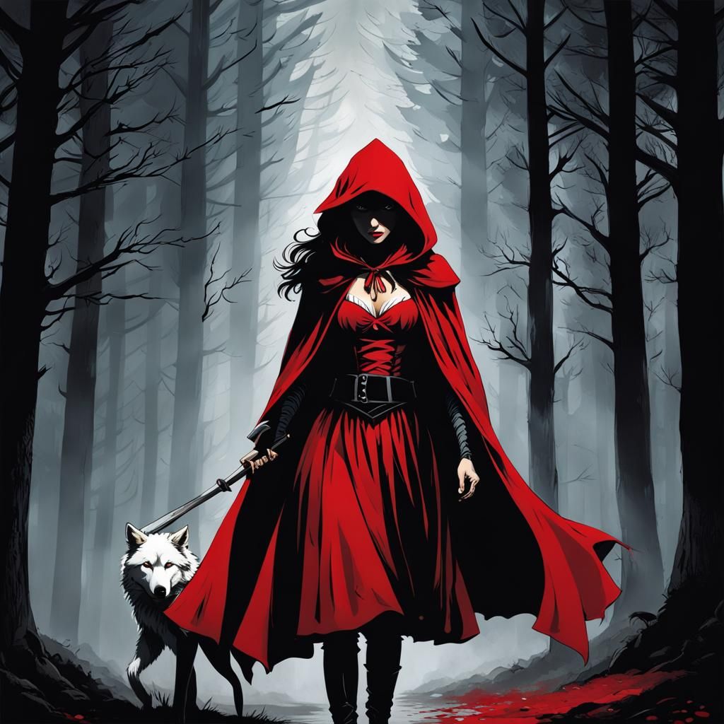 Little Red Riding Hood 2 - AI Generated Artwork - NightCafe Creator