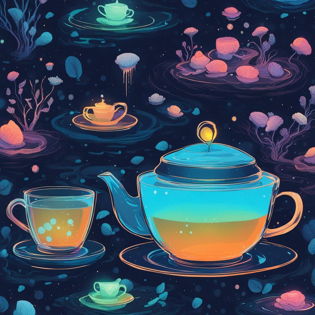 bioluminescent tea