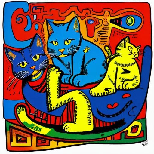 Robert Crumb meet Fritz, the cat