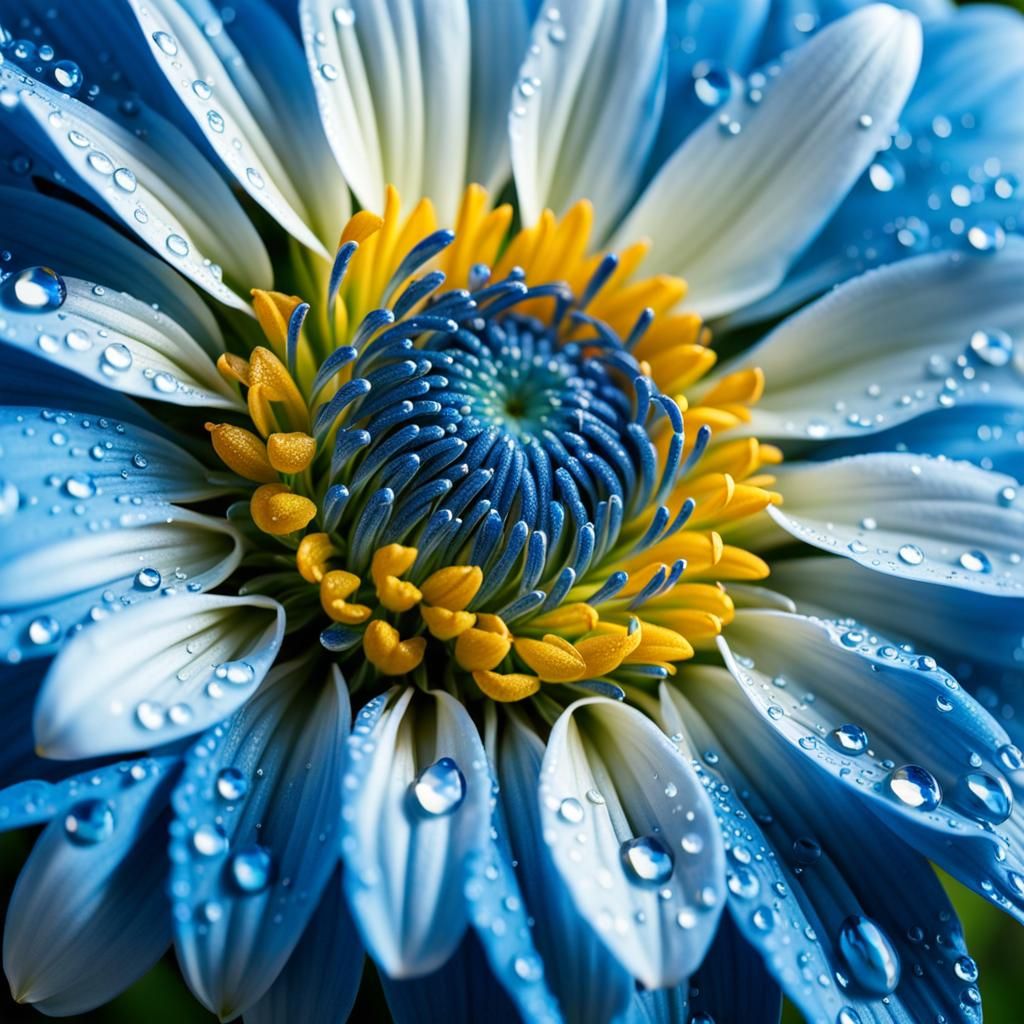 Macro photography flower