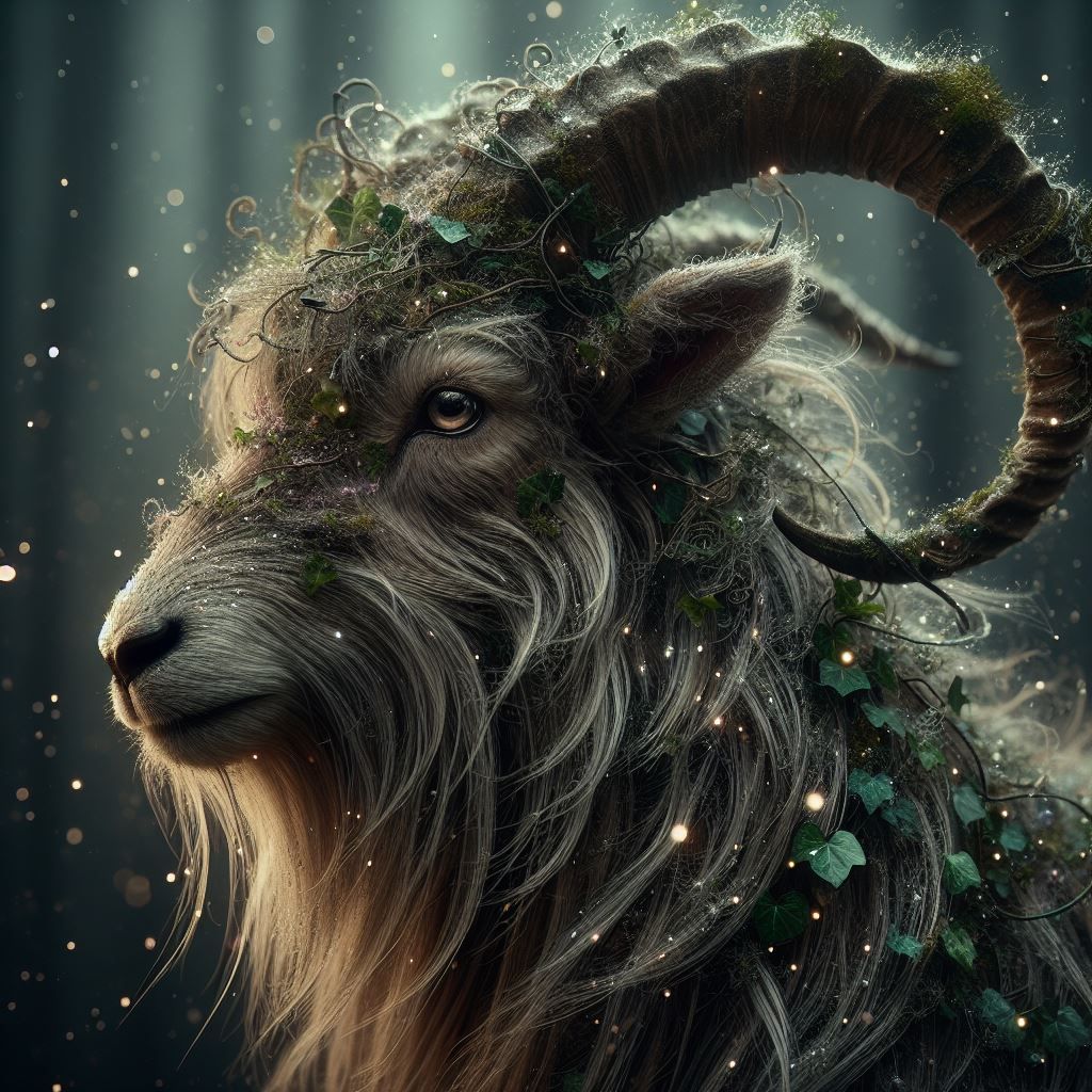 Ivy forest Goat  by @Diana S