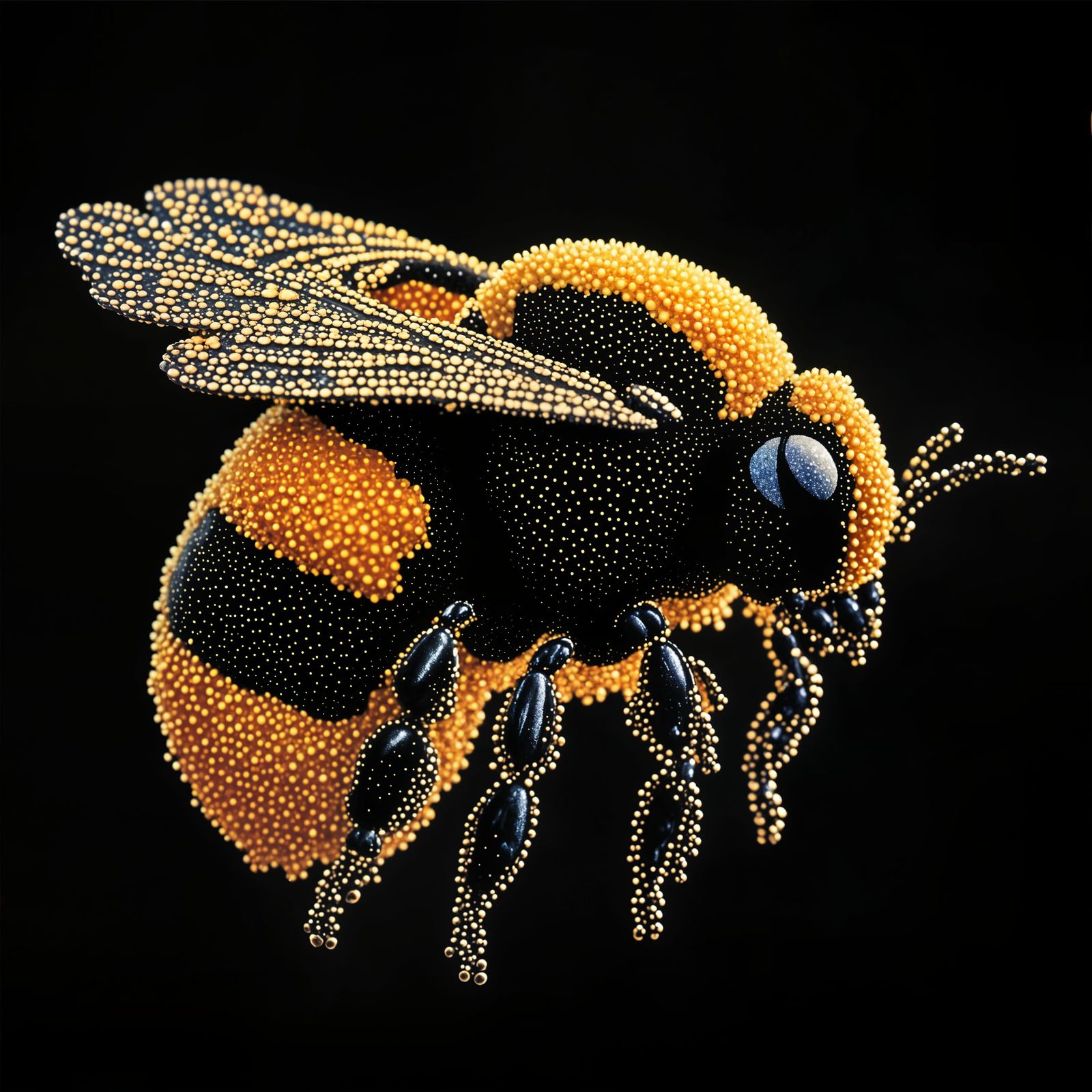 What's the Pointillism Bee?  by @Valmond Teng
