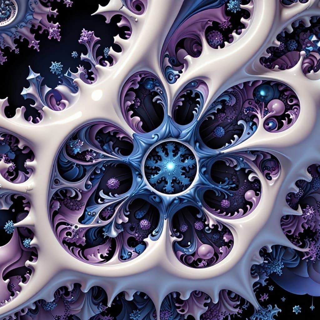 There is a fascinating connection between infinity and fractals, which are geometric shapes that have self-similarity at different scales. F...