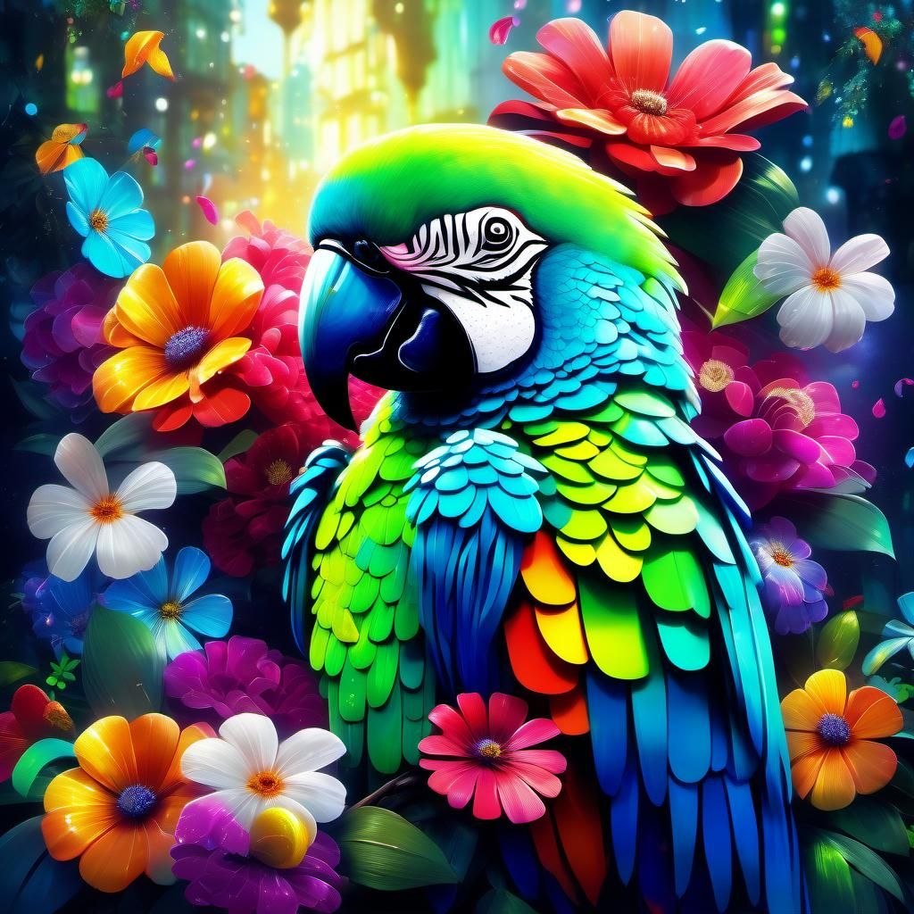 PARROT 2 - AI Generated Artwork - NightCafe Creator