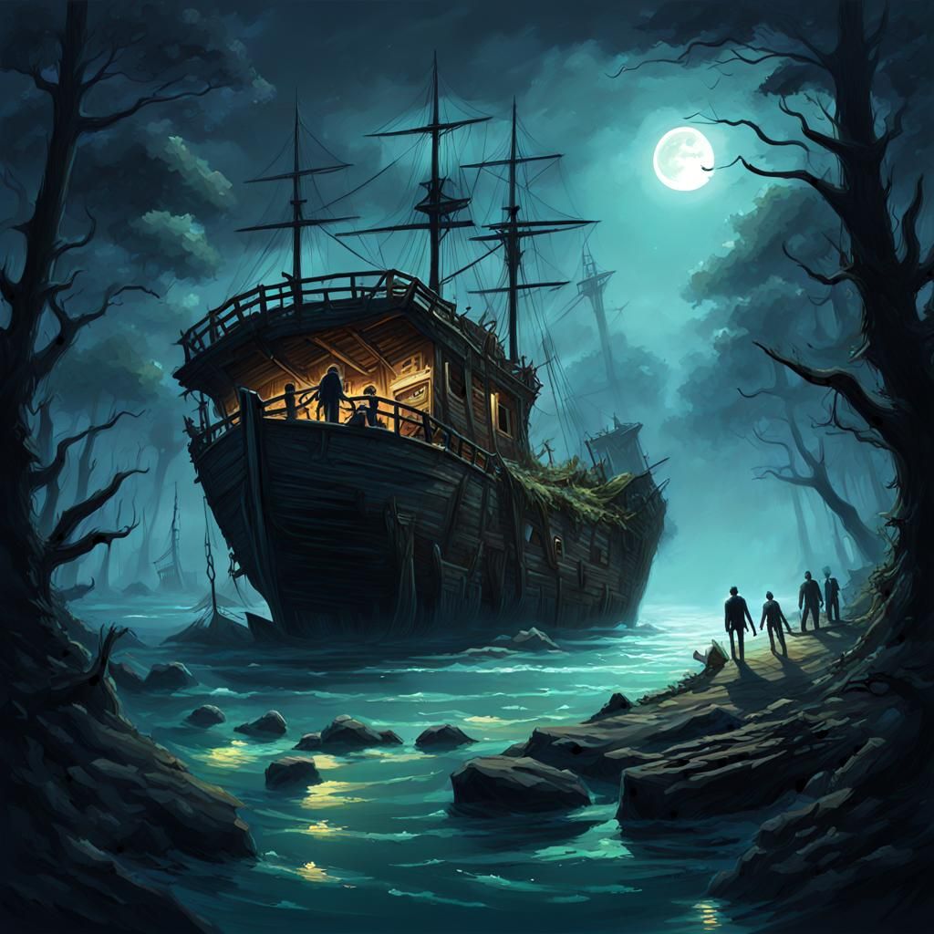Spooky shipwreck