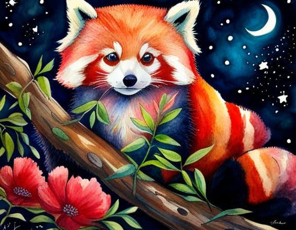 red panda