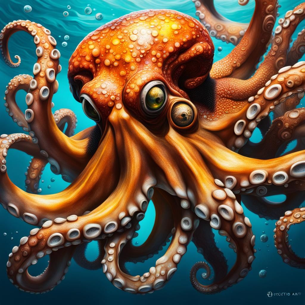 Octo-Deroxopus - AI Generated Artwork - NightCafe Creator