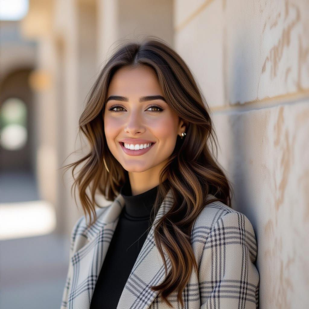 Woman Amidst Laundry Mountains in Rich Realist Style