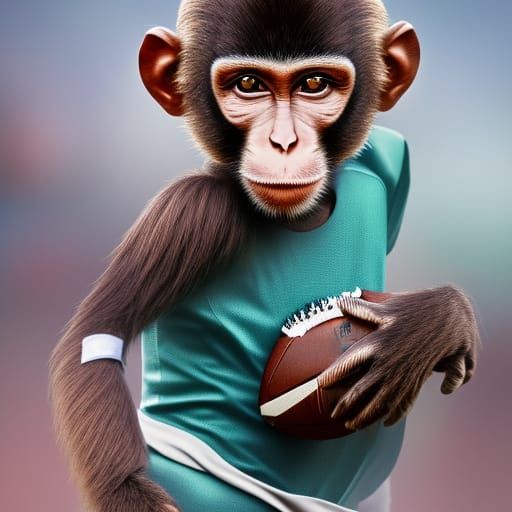"monkey football"