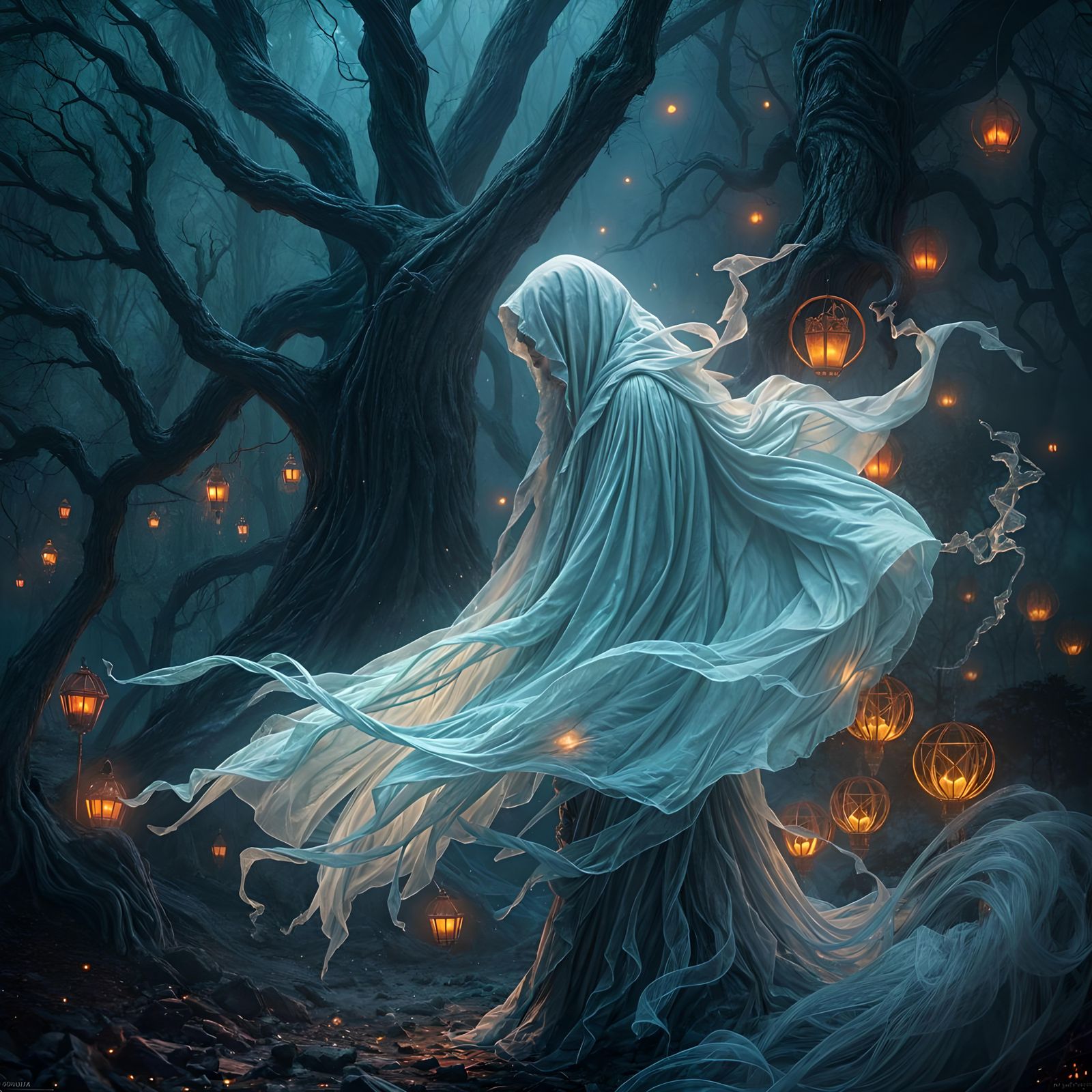 The Dead Forest   by @Lulu